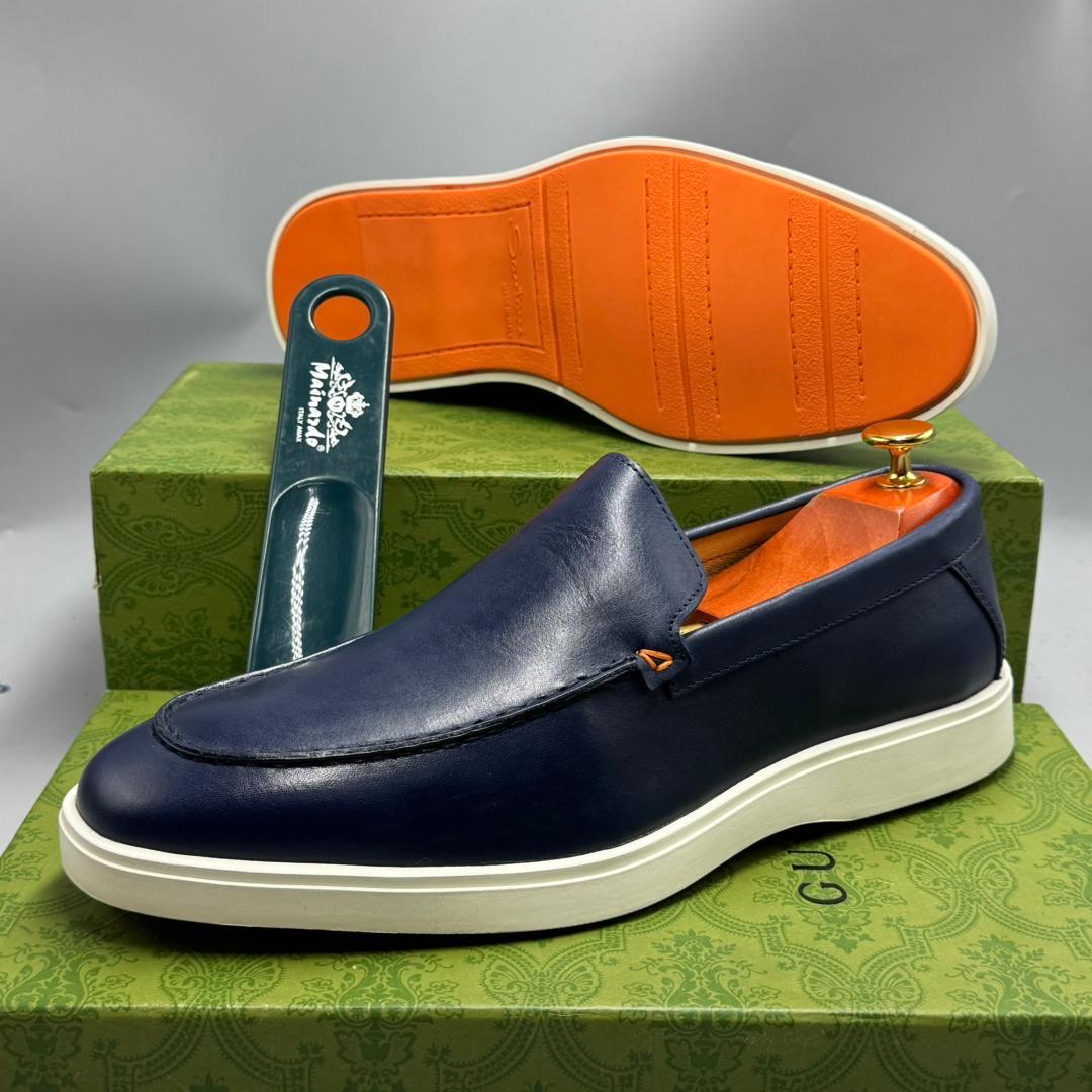 Cuir KLEDA — Sanaga bleu marine